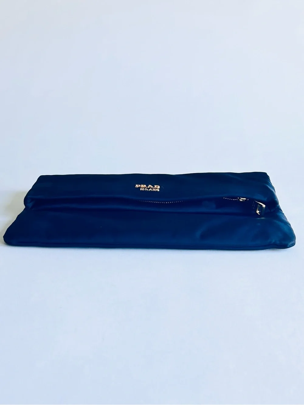Prada Black Nylon Fold-Over Clutch - Picture 4 of 13